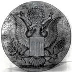 The Great Seal bug, front perspective.