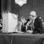 James McCord testifying before the Senate committee.
